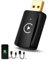 MSXTTLY Carplay Wireless Stick U2C-AIR 3.0, Mini Wireless Carplay Adapter for Cars, 5GHz WiFi USB C/A, Black