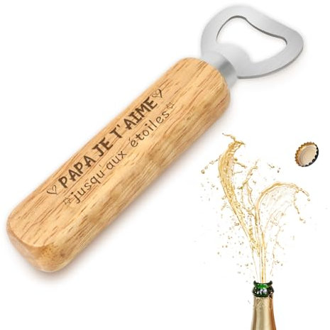 Cadeau Fete Des Peres Cadeau Fête Des Pères Cadeaux Idee Cadeau Papa Anniversaire Cadeau Pour Papa Cadeau Pour Un Papa Cadeau Père Cadeau Jeune Papa Cadeau Décapsuleur Cadeau Pour Papa Ouvre-Bouteille