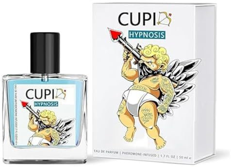 Amor-Köln für Männer, Cupios-Parfüm für Männer, Amor-Hypnose-Köln, fesselndes Aroma, Frauen anziehen, lang anhaltender Charme - 50ml