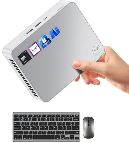 ASUS NUC 15 Pro Plus Small Desktop Computer, Intel Series 2 Core Ultra 7 255H, 64GB DDR5 RAM, 2TB PCIe SSD, Win 11 Pro, Intel Arc 140T GPU, Thunderbolt 4, WiFi 7, BT 5.4, Mini PC for AI Training