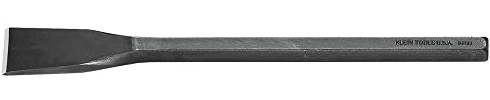 Klein Tools 66183 Cold Chisel, 1 x 12-Inch, Made in USA