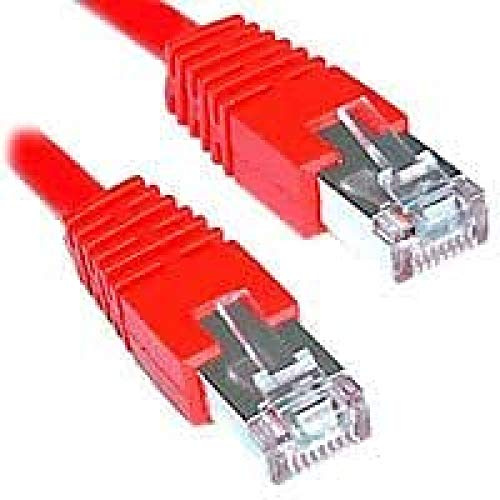 Equip Patchkabel RJ45 S/FTP Cat6 (SSTP) PIMF HF Polybeutel 10,00 m Rot