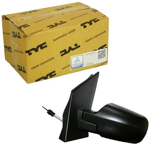 TYC Außenspiegel 310-0020 links, konvex | Kompatibel mit: FORD FIESTA V, FIESTA V Van