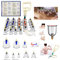 ABC 24 St Schröpfen Set mit Therapiemagneten (Cupping Set), Vakuum Massage mit Schröpfgläsern M16 für effektive Muskelentspannung und Schmerzlinderung, Schröpfgläser mit Vakuumpumpe