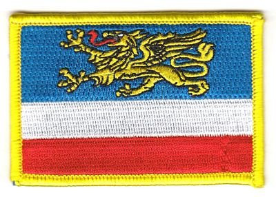 Flaggen Aufnäher Patch Rostock Fahne Flagge