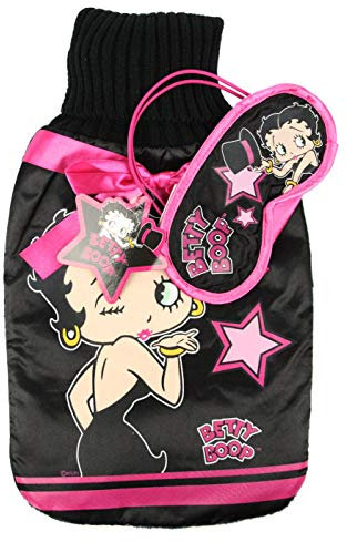 Betty Boop Hot Water Bottle and Eye Mask Set