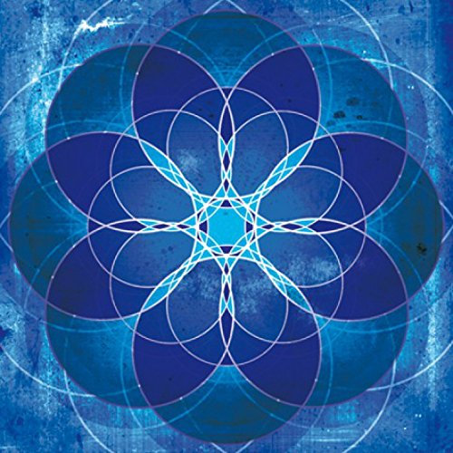 1art1 Mandalas Poster Meditation Und Innerer Frieden Bilder Leinwand-Bild Auf Keilrahmen | XXL-Wandbild Poster Kunstdruck Als Leinwandbild 70x70 cm