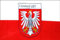 Fan-O-Menal Deko-Fahne - Frankfurt Adler - Gr. ca. 150x90 cm - 24023