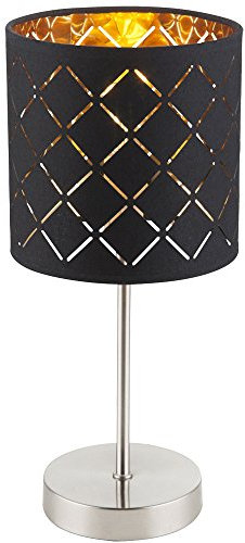 Globo Tischleuchte 0 40W nickel matt, medium
