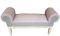 Beauty.Scouts Design POLSTERBANK Mary | 104 cm, champagnerfarben | nostalgische Sitzbank | rosa-braun-A-Ware-Sale