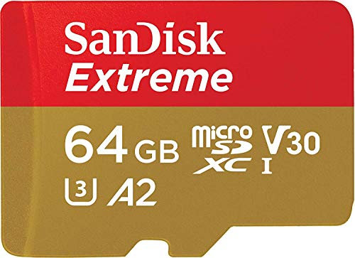 SanDisk Extreme Carte microSD UHS-I (rennewed) Carte Uniquement 64GB