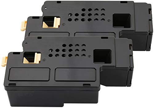 TONER EXPERTE® CX17 C1700 C1750 2 Schwarz Toner kompatibel für Epson AcuLaser C1750N C1750W CX17NF CX17WF (2000 Seiten)