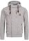 Indicode Herren Elm Kapuzensweatjacke | Herrenhoddie Hoodie Kapuzenpullover Männer Grey Mix, M