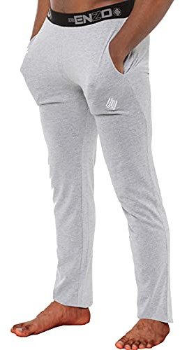 Ze ENZO Herren Pyjamahose