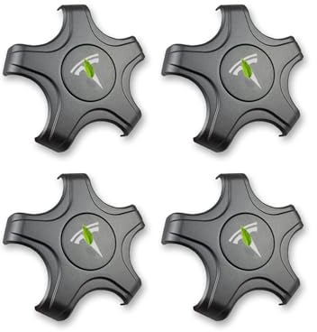 CoolKo Mittelkappen Radkappenabdeckungen Aero-Räder für 46 cm Original Standard-Felgen, kompatibel mit Tesla Model 3 2018–2023 (Nicht kompatibel mit 2024 Model 3 Highland)