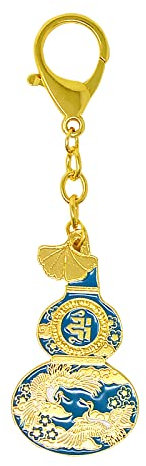 Juanxian Porte-clés Amulette FengShui Stay Healthy W4949, doré