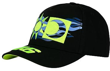 VR46 WRT COLLECTION,CAP,BAMBINO,BLACK,
