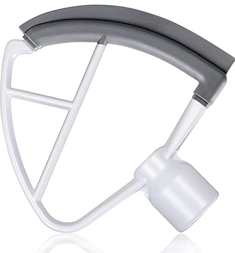4.5-5 Quart Edge Beater for Kitchen-Aid Stand Mixer, Flat Paddle Beater Attachments with Scraper, Flex Edge Beater for Kitchen-Aid, Tilt-Head Mixer, Accessories for 4.5/5 QT Stand Mixer