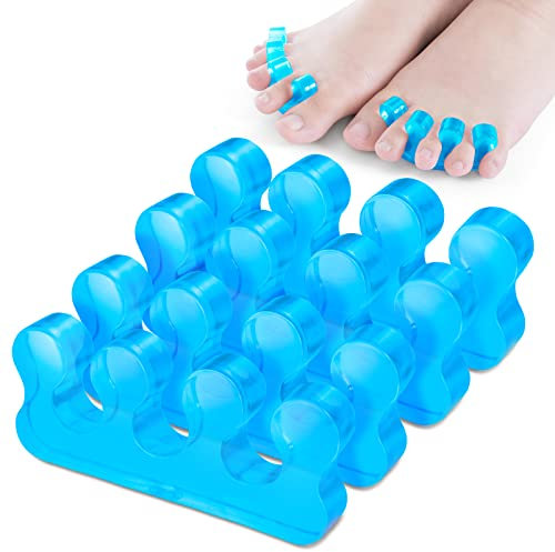 Molain Zehentrenner Für Pediküre Pediküre Wiederholbare Waschbare Zehennagel Trenner Zehentrenner Für Nagellack Anwendung 4 Stück, Stil D