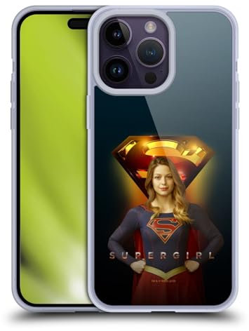Head Case Designs Licenciado Oficialmente Supergirl TV Series Kara Danvers Arte Clave Caso Funda de Gel Suave Compatible con Apple iPhone 14 Pro MAX