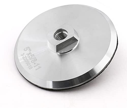 Aluminum Backer Pad 5 Inch Back Holder for Grinder Sander Polishing Pads Stone Arbor M14