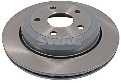 SWAG 19 10 8409 2x Bremsscheiben Hinten Ø330mm innenbelüftet Kompatibel mit JEEP GRAND CHEROKEE IV WK, WK2 04755569AA 68035022AB 4755569AA