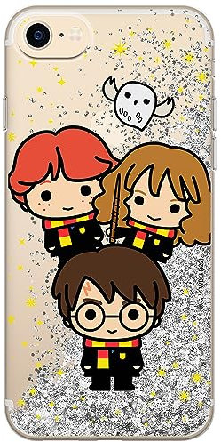ERT GROUP Handyhülle für Apple iPhone 7/8/ SE 2/ SE 3 Original und offiziell Lizenziertes Harry Potter Muster Harry Potter 239 optimal an die Form des Handy angepasst, mit Glitter Overflow Effekt