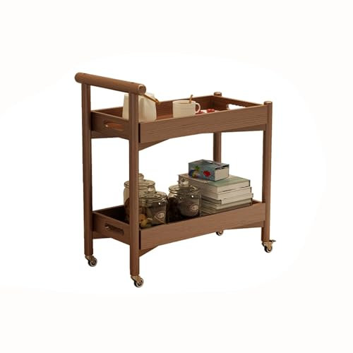 BebeXi Rangement Bouteille Rangement Bouteille de vinArmoire latérale de canapé, Salon, Table Basse Mobile, Support de Stockage de vin Rouge(Color:a)