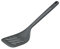 Zyliss Slotted Cooking Turner, Sustainable Wheat Straw/Nylon, Kitchen Spatula with Slots for Draining, Non Stick, Heat Resistant Nylon Head, Grey, 31cm x 8cm, Dishwasher Safe