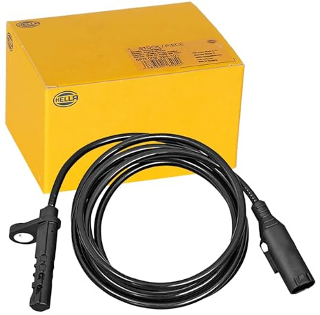 HELLA 6PU 358 217-121 ABS Sensor - Raddrehzahl - 2-polig | Kompatibel mit: MERCEDES-BENZ SPRINTER 4,6-t Kasten, SPRINTER 4,6-t Pritsche/Fahrgestell, SPRINTER 5-t Bus