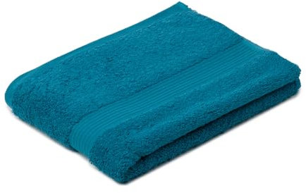 liebling Duschtuch, 100% hochwertige Baumwolle, Serie Miami, 70 x 140 cm, waschbar & trocknergeeignet, Farbe: Lagune
