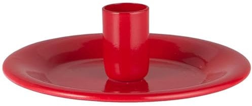 ukiyo Kerzenhalter für dünne Stabkerzen mit Ø:1,3 cm, Farbe: Rot