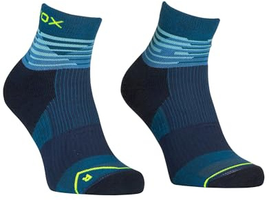 ORTOVOX ALL MOUNTAIN QUARTER SOCKS M - Warme Socken aus Merino-Mix mit viel technischem Komfort - HERREN