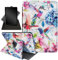 for Kindle Fire 7 case 2019 2017 Release 9th 7th Generation,360 Degree Rotating Stand Smart Protective Cover Case for Amazon fire 7 Tablet 9th/7th Generation,Watercolor Hummingbird 0