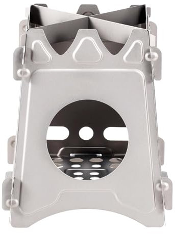 laxreheye Fornello da campeggio, stufe da escursionismo,Stufa da esterno pieghevole per bruciare il legno | Stufa a combustione per, attrezzatura da cucina leggera per escursioni e