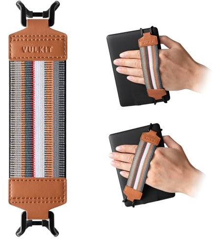 VULKIT Elastischer Handgurt für 6-8 Zoll Kindle eReader Fire Tablet, Griffhalter für Kindle E-Book Tablet Hochelastischer Vielseitiger Handgurt Leichter Griff