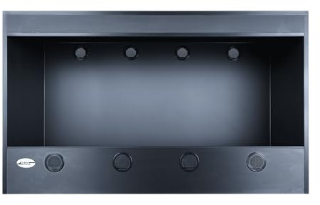 Lucky Reptile IsoTarrium 'Black Edition', Terrarienmaße (B/T/H):100 x 50 x 60 cm