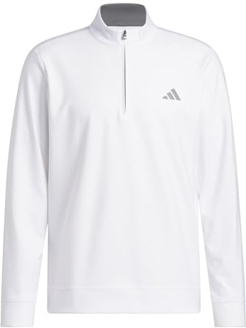 adidas Herren Ultimate365 Classic Quarter-Zip Sweatshirt, White, XXL