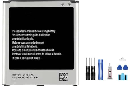 Generic Akku 2600mAh 3,8V B60BC kompatibel mit Galaxy S4 i9500 i9505 I9508 i959 i337 i545 i9295 e330s