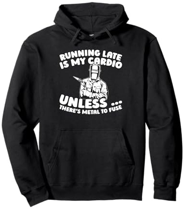 Welder Metal Worker - Welding Pullover Hoodie