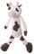 Inware 7726 - Kuscheltier Schlenkerkuh Elsa, schwarz/weiß, 32 cm
