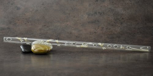 Hall Crystal 11700 – Inline Glas Flöte in G libelle