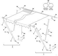 Carefree R00412-301-06 Awning Arm