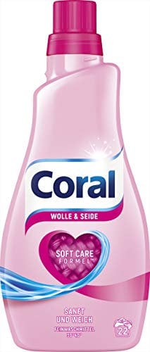 Coral Flüssigwaschmittel Wolle & Seide flüssig (2 x 22 WL)