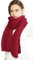 RIIQIICHY Strickschal Damen – Kuscheliger Winterschal, Schal Rot Damen, Weicher Damenschal für Winter