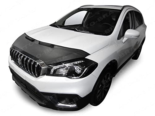 AB3-00114 Auto Bra kompatibel mit Suzuki SX4 S-Cross Bj. ab 2017 Haubenbra Steinschlagschutz Tuning Bonnet Bra