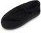 Git-up Pantoufles Diabétiques en Mousse à Mémoire de Forme pour Femmes Arthrite Œdème Chaussons Confortables Réglables Bout Fermé, Black 7
