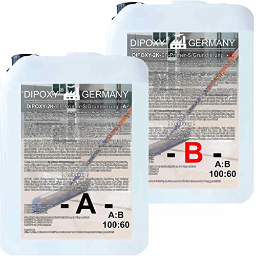DIPOXY-2K-EP-Primer-S-Grundierung (84,0kg ( A 50,0kg + B 30,0kg +4,0kg Farbe), Weiss)