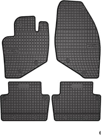 Fußmatten Automatten kompatibel mit Volvo V70 II 2000-2007 OMAC Antirutsch Gummimatten Schwarz