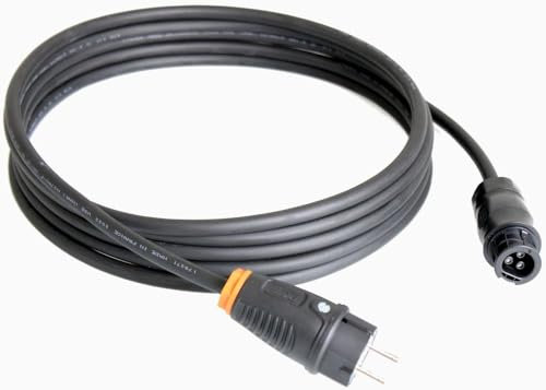 Anschlusskabel Balkonkraftwerk Verlängerungskabel Elektroinstallation Schuko-Vollgummi Stecker auf Betteri Steckdosen Solarkabel H07RN-F 3G1,5mm² 3-30m, Größe:5m